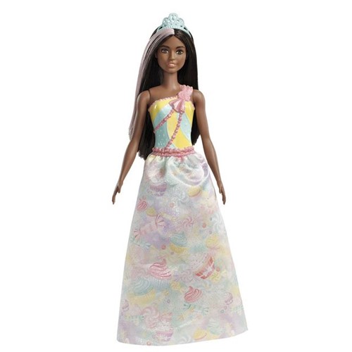 Boneca Barbie Princesa FXT13 Mattel Azul Azul