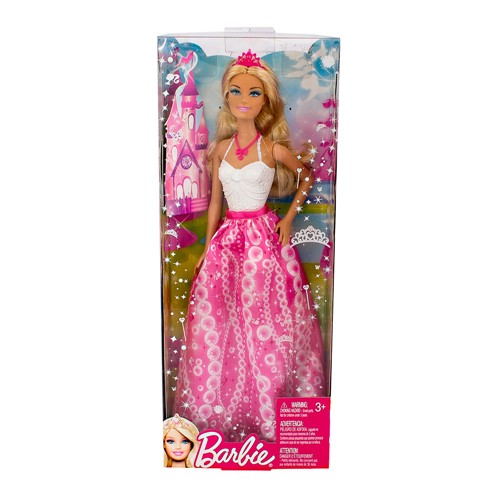 Boneca Barbie Princesa Mattel com 1 Unidade