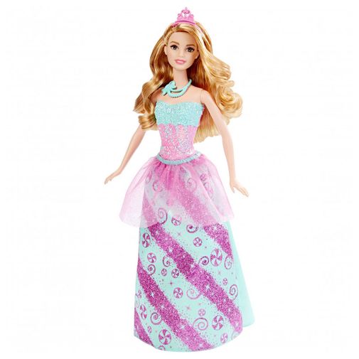 Boneca Barbie Princesa Reinos Mágicos - Reino dos Doces - Mattel