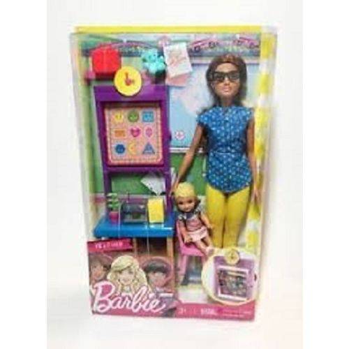 Boneca Barbie Professora Morena DHB63 - Mattel