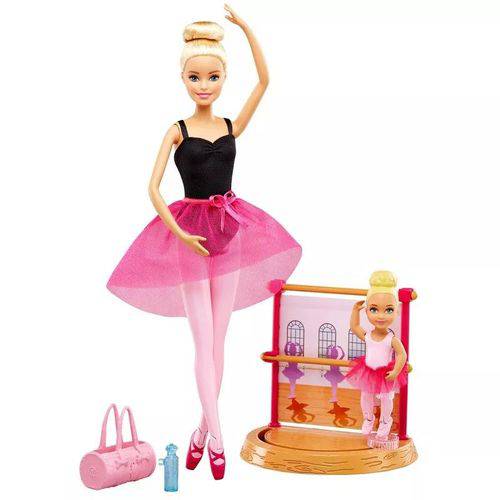 Boneca Barbie Profissões Professora de Balé - Mattel