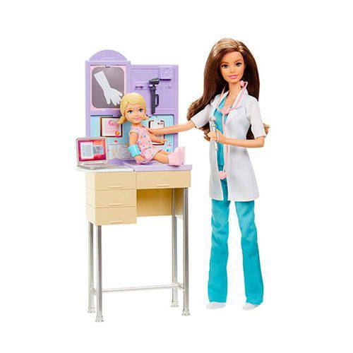 Boneca Barbie Quero Ser Medica/Dentista