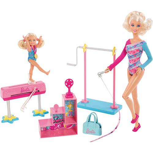 Boneca Barbie Quero Ser Professora de Ginstica Olimpica Mattel