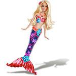 Boneca Barbie Sereia com Luzes - Loira - Mattel