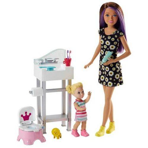 Boneca Barbie Skipper Babysister FHY97 Mattel