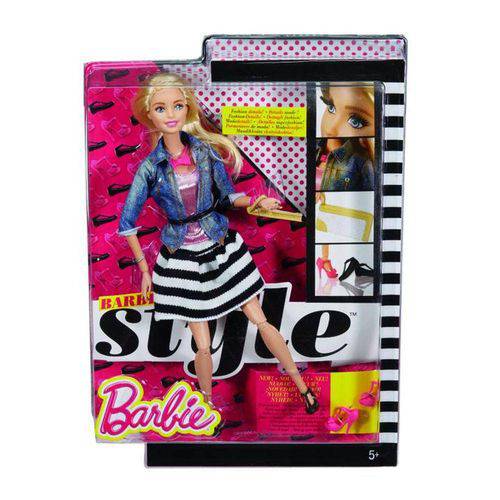 Boneca Barbie Style Luxo - Mattel Cfm75