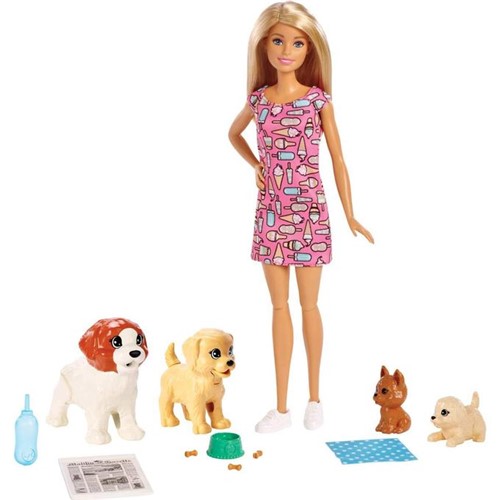 Boneca Barbie - Treinadora de Cachorrinhos Fxh08 - MATTEL