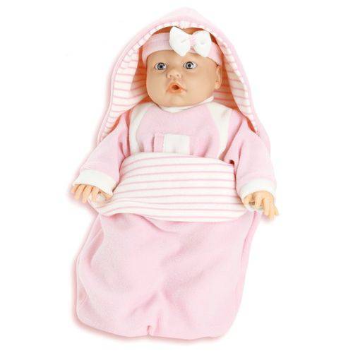 Boneca Bebê Jensen Dorme Bebê - Roma Brinquedos
