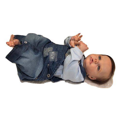 Boneca Bebê Reborn Rafael com Corpo Inteiro Siliconado