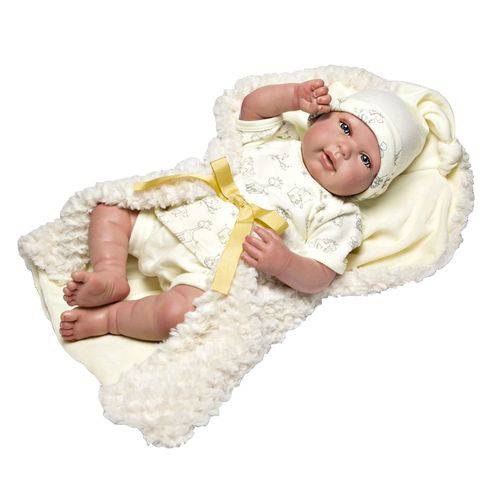 Boneca Bebê Reborn Realista 42cm 1,8 Kg - Baby Brink