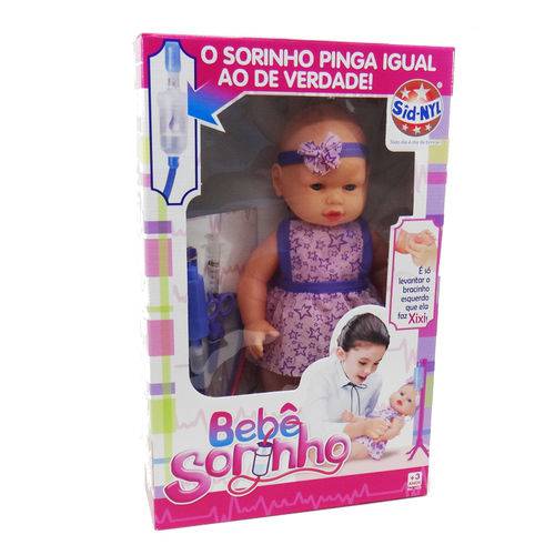 Boneca Bebê Sorinho - Sid-Nil