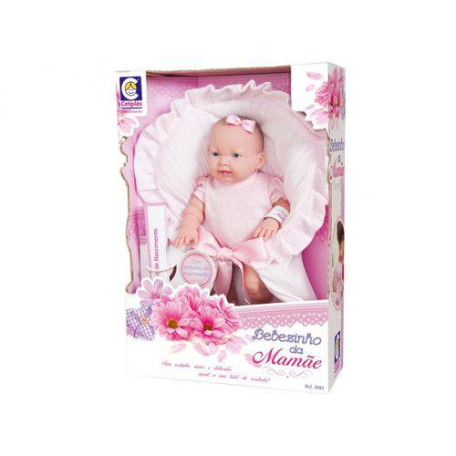 Boneca Bebezinho Mamãe Pequena 2081 - Cotiplás