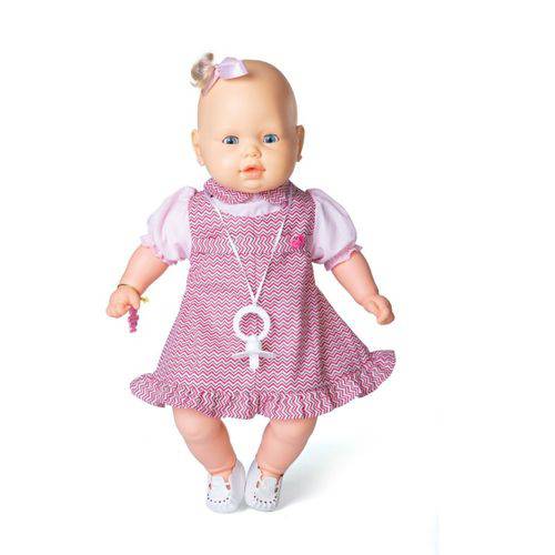 Boneca Bebezinho Vestido Rosa - Estrela