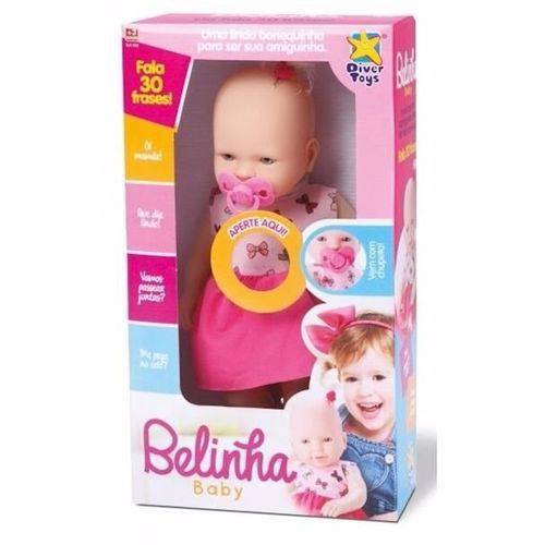 Boneca Belinha Baby 092 - Divertoys