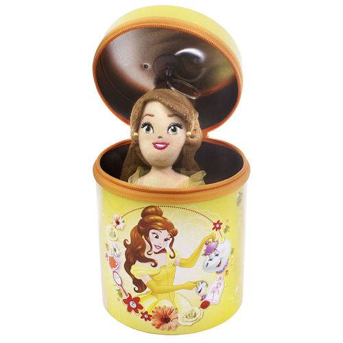 Boneca Chaveiro Bela 23cm na Lata Princesas- Disney