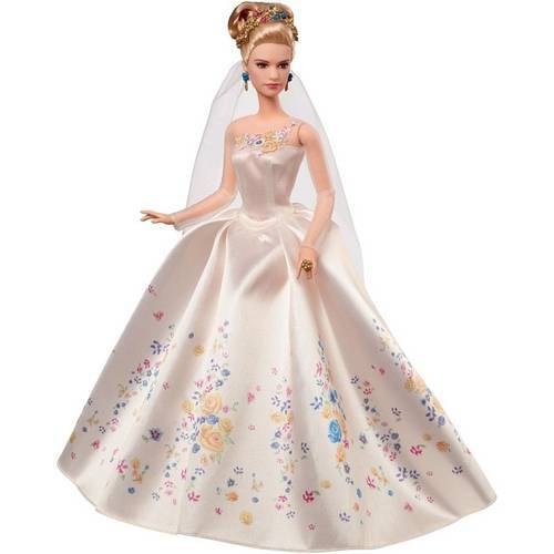 Boneca Cinderela Vestido de Noiva Mattel