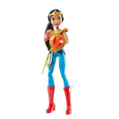 Boneca Dc Sh Girls Heroína Wonder Woman Dtr14