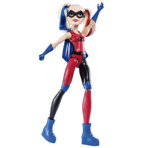 Boneca Dc Super Hero Girl Harley Quinn - DMM23 - Mattel
