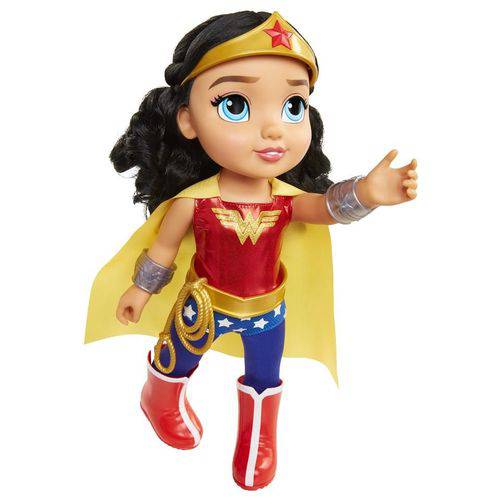 Boneca Dc Super Hero Girls Mulher Maravilha Toddler Girl Doll - 35cm