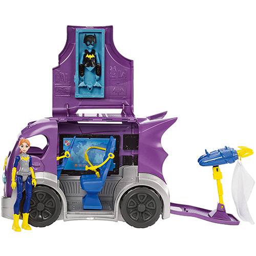 Boneca Dc Super Hero Girls Veículo Batgirl - Mattel