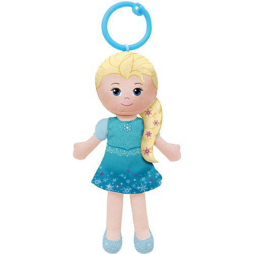 Boneca de Pano Chaveirinho Princesa Frozen - Buba Baby