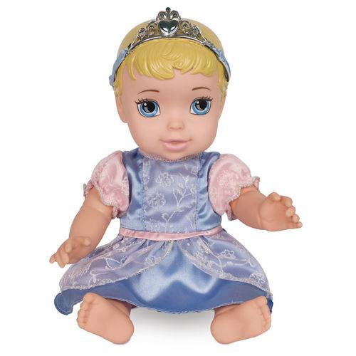 Boneca de Vinil - 30 Cm - Disney - Princesas - Baby Cinderela Luxo - Mimo