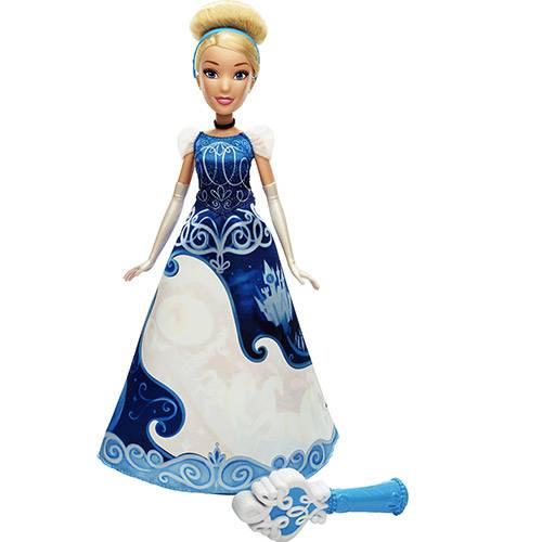 Boneca Disney Princesas Vestido Mágico Cinderela - Hasbro