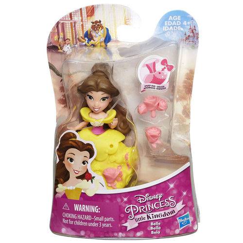Boneca Disney Princess Little Kingdom Bela - Hasbro