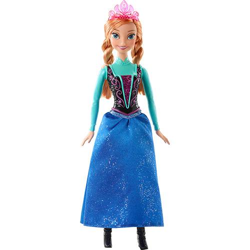 Boneca Frozen Princesa Anna Brilhante - Mattel