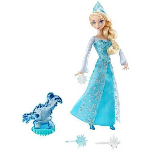 Boneca Frozen Princesas em Ação Elsa - Mattel