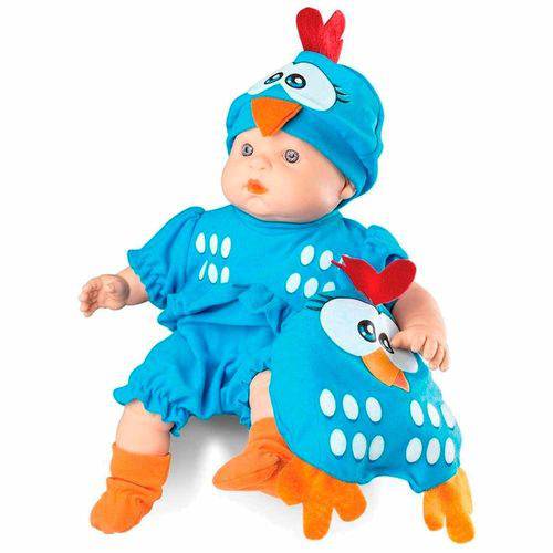 Boneca Galinha Pintadinha Mini Meu Bebê - Roma Brinquedos