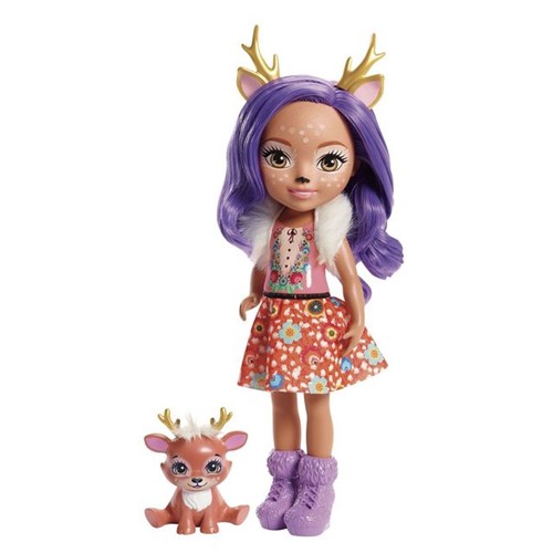 Boneca Grande Enchantimals FRH51 Mattel Danessa Deer Danessa Deer