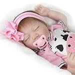 Boneca Laura Doll Baby Dream Kitty - Bebê Reborn