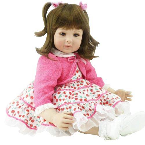 Boneca Laura Doll Cherry - Bebe Reborn
