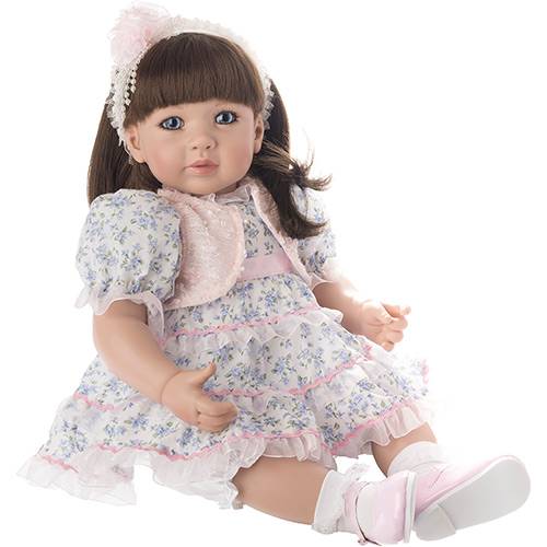 Boneca Laura Doll Flower Light - Bebê Reborn