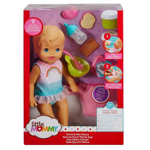 Boneca Little Mommy Bebê Faz Xixi Deluxe - Mattel