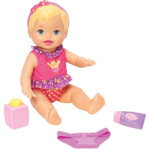 Boneca Little Mommy Momentos do Bebê - Hora de Trocar as Fraldas - Mattel