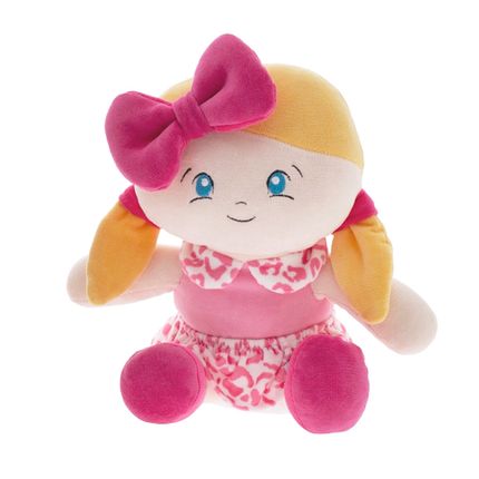 Boneca Luna Loira - Rosa - Zip Toys