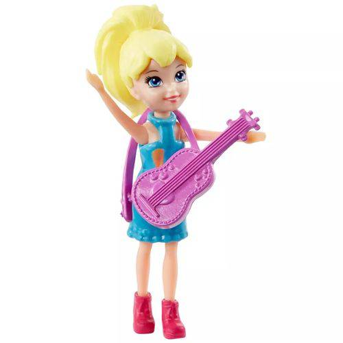 Boneca Polly Pocket com Vestido de Guitarra K7704 - Mattel
