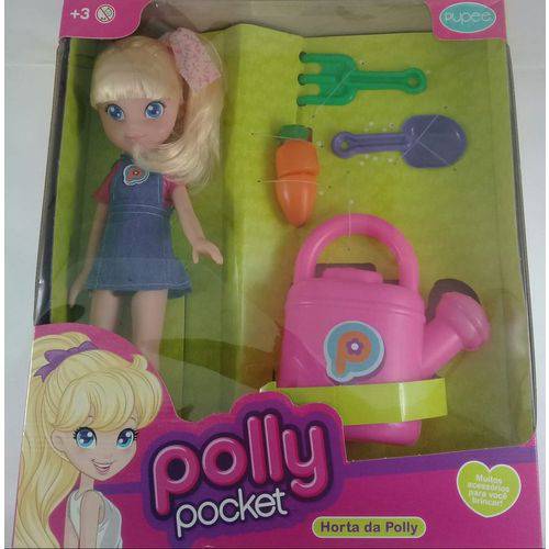 Boneca Polly Pocket Jardinagem com Acessórios - Pupee