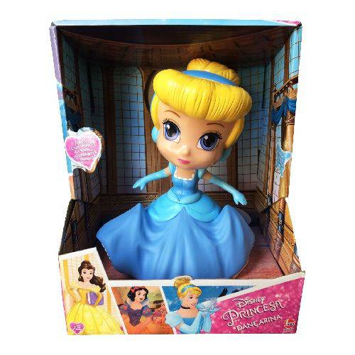 Boneca Princesa Bailarina Cinderela Disney 21cm Lider 2880
