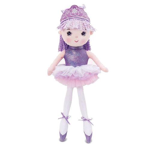 Boneca Princesa Bailarina Lilás - Buba