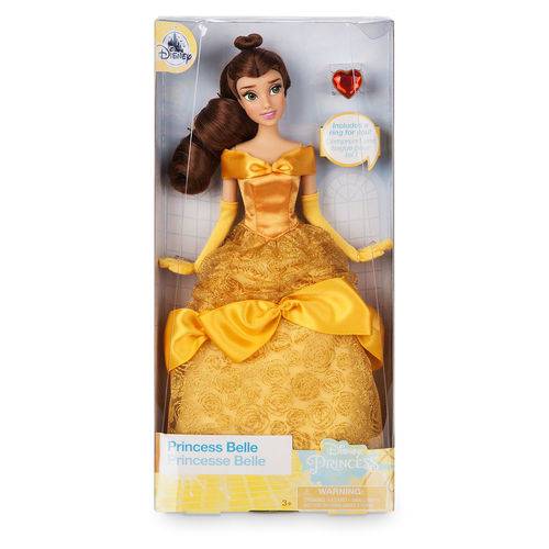 Boneca - Princesa Bela - Disney - Belle - Classic Doll com Anel