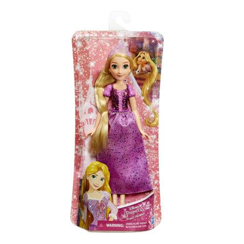 Boneca Princesa Disney Rapunzel Tiara Hasbro Original E4157