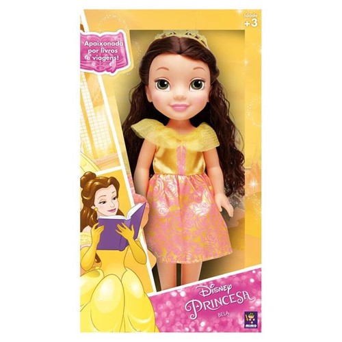 Boneca Princesas Disney 35cm - Bela - Mimo - MIMO