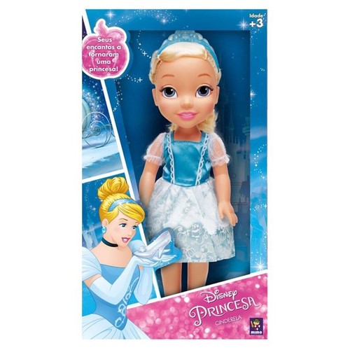 Boneca Princesas Disney 35cm - Cinderela - Mimo - MIMO