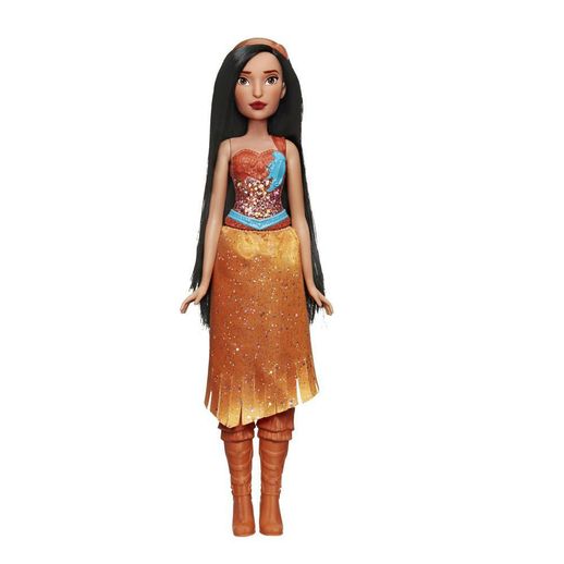 Boneca Princesas Disney Royal Shimmer Pocahontas - Hasbro