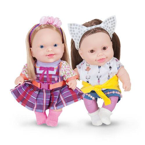 Bonecas Carinha de Anjo Dulce Maria e Juju Cotiplas