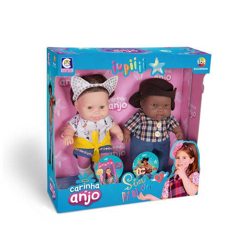 Bonecas Carinha de Anjo Juju e Zeca Cotiplas