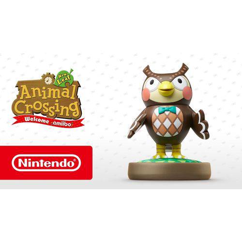 Boneco Amiibo Blathers Animal Crossing - Nintendo